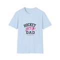 Personalized Hockey Girl Dad T-Shirt