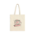 Tote Bag — "Hockey Girl Team Manager" Canvas Tote