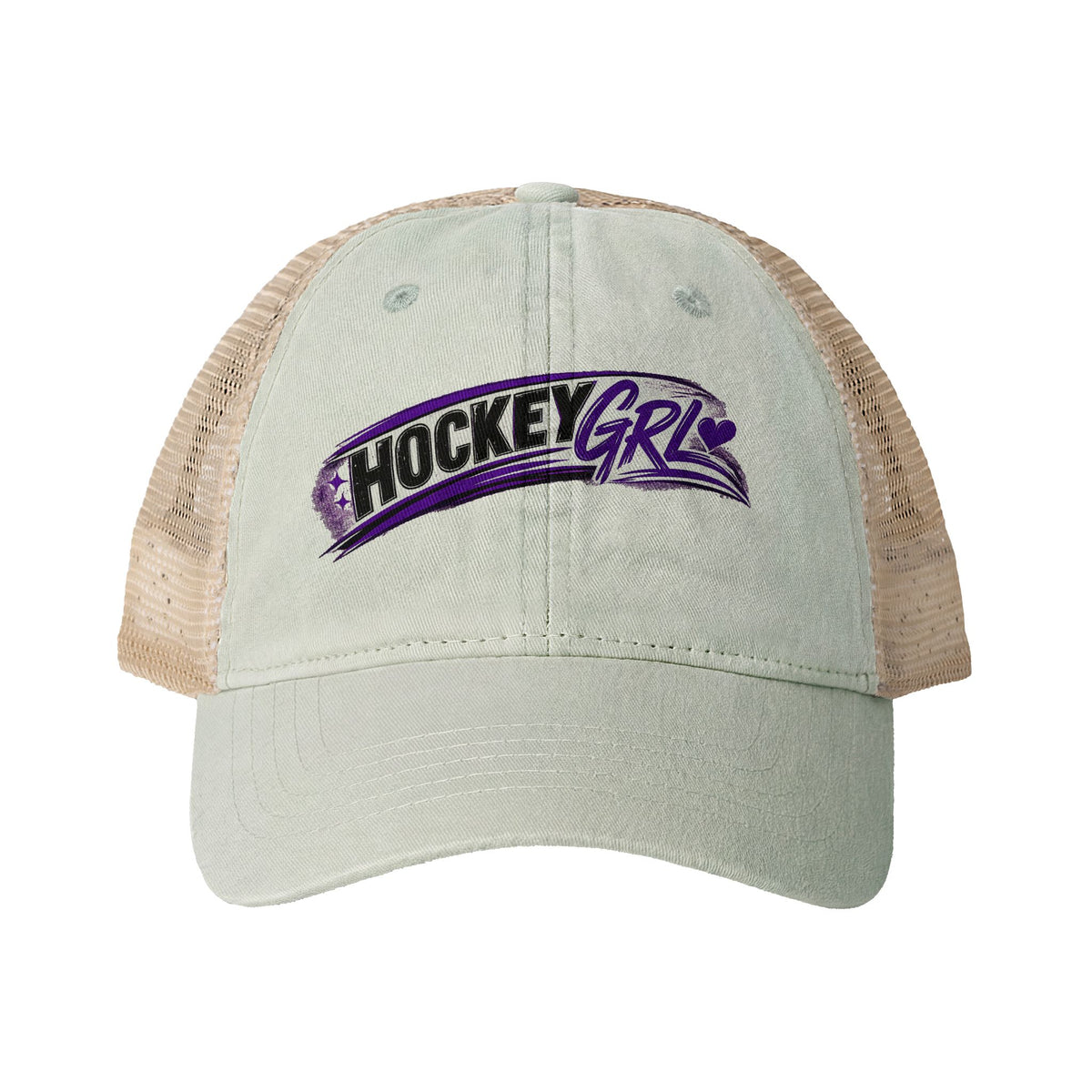 Women's Washed Mesh-Back Cap