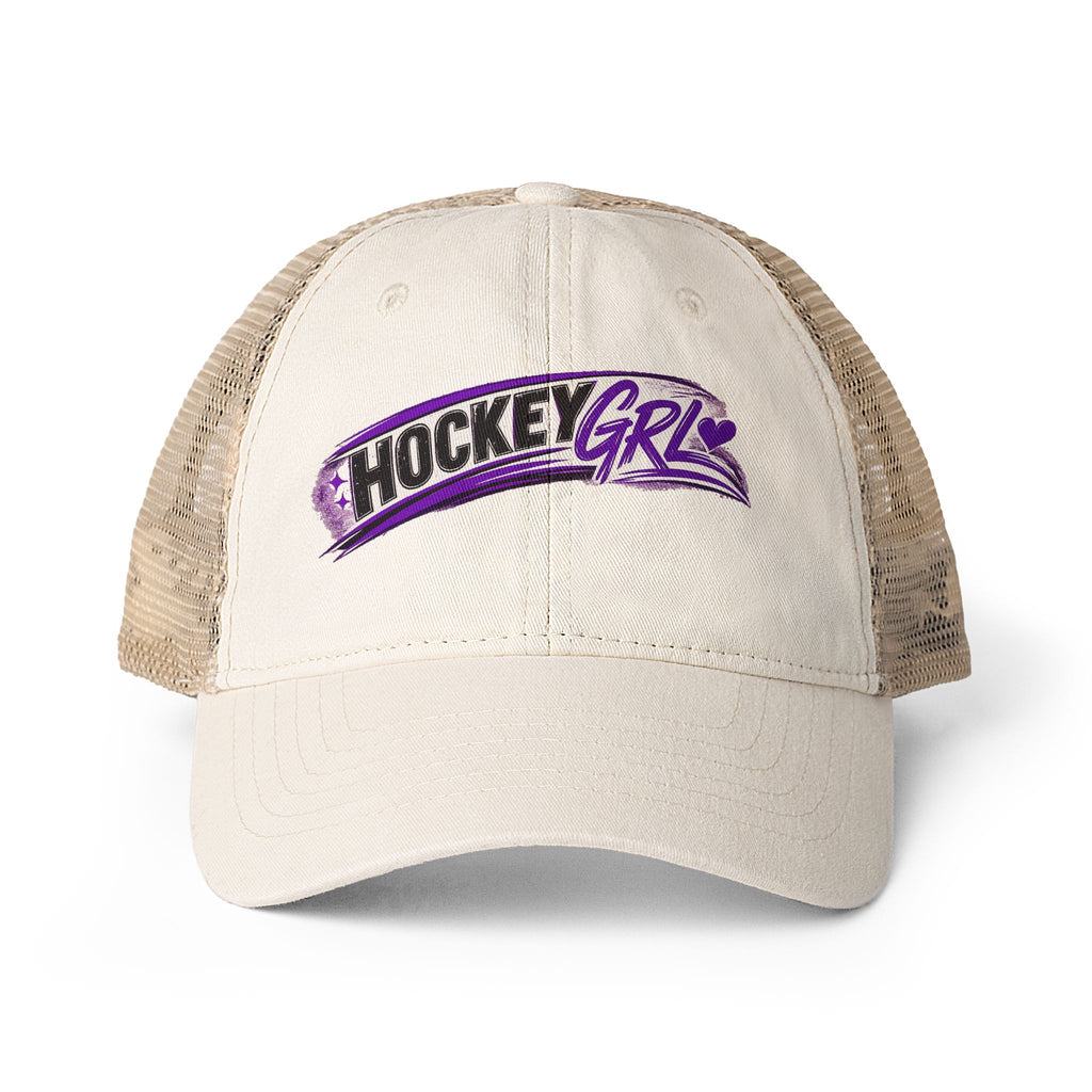 Women's Washed Mesh-Back Cap