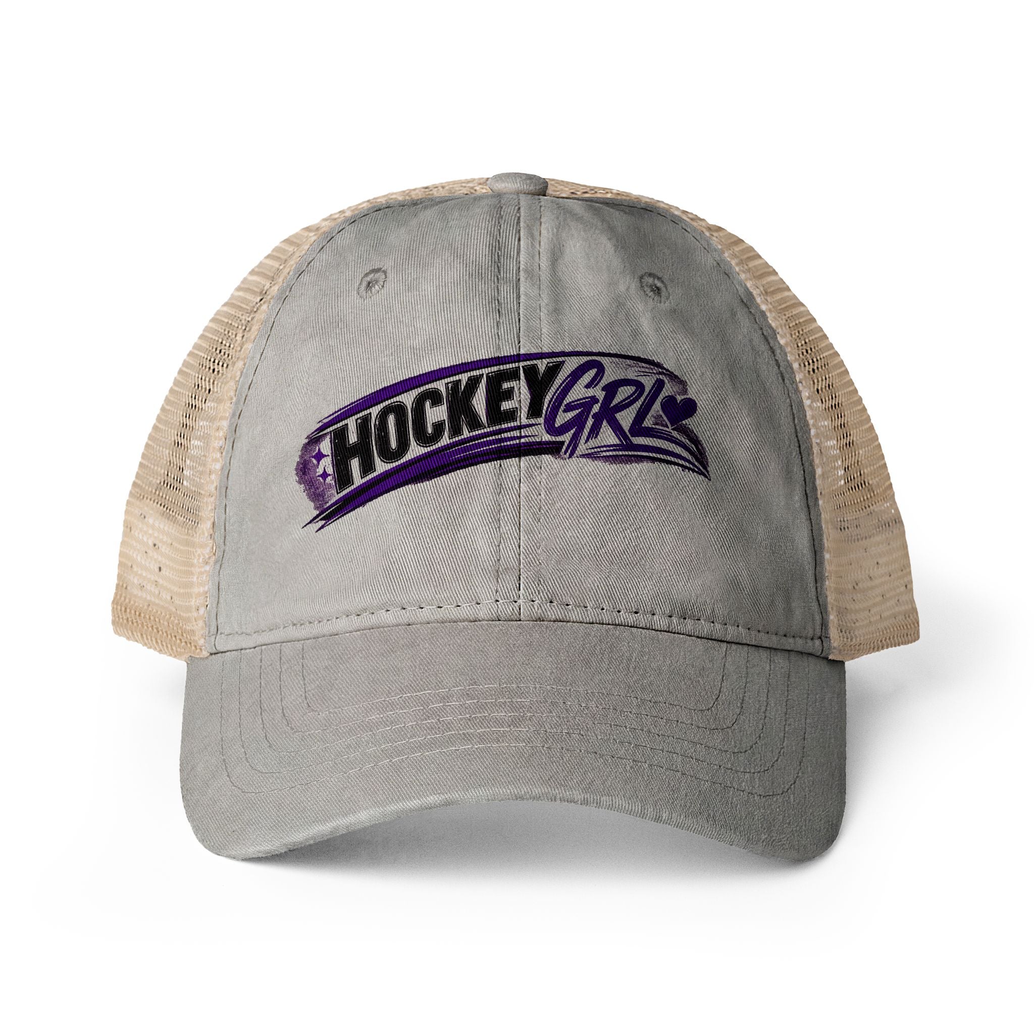 Women's Washed Mesh-Back Cap